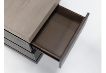 lbty charcoal with ash tops chairside table pie  