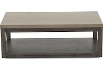 lbty charcoal with ash tops cocktail table pie  