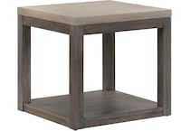 lbty charcoal with ash tops end table pie  