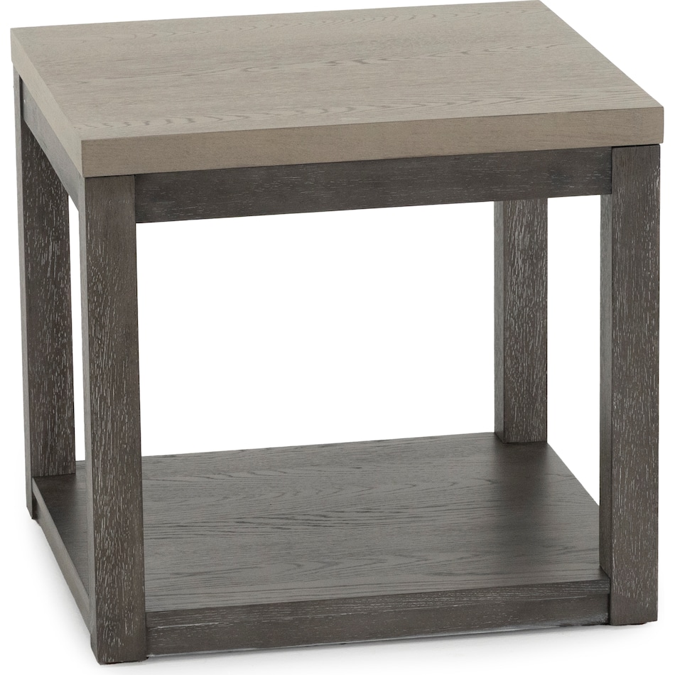lbty charcoal with ash tops end table pie  
