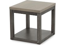 lbty charcoal with ash tops end table pie  