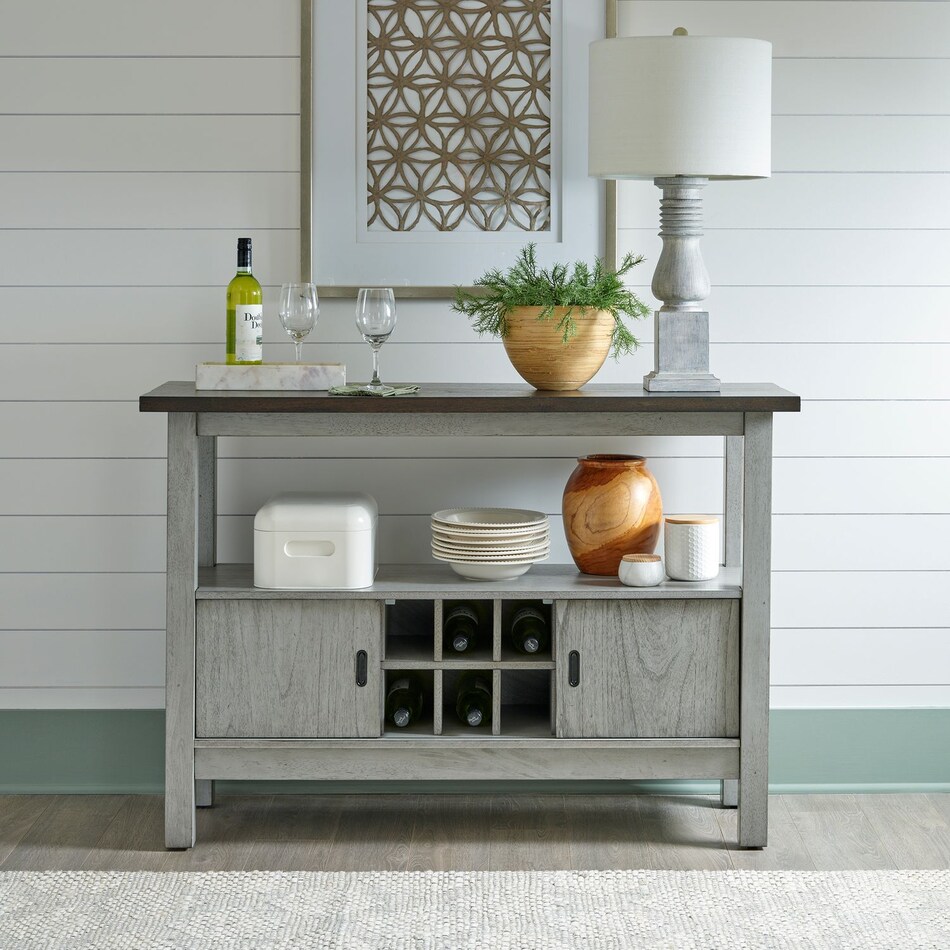 lbty distressed buffet server sideboard   