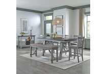 lbty distressed counter height rectangle pkg  
