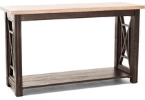 lbty distressed sofa table   
