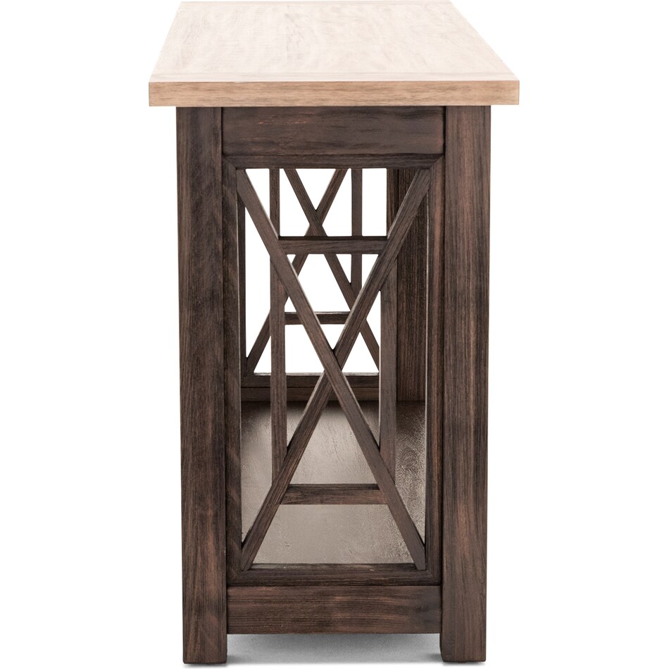 lbty distressed sofa table   