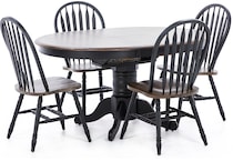 lbty distressed standard height round oval pkb  