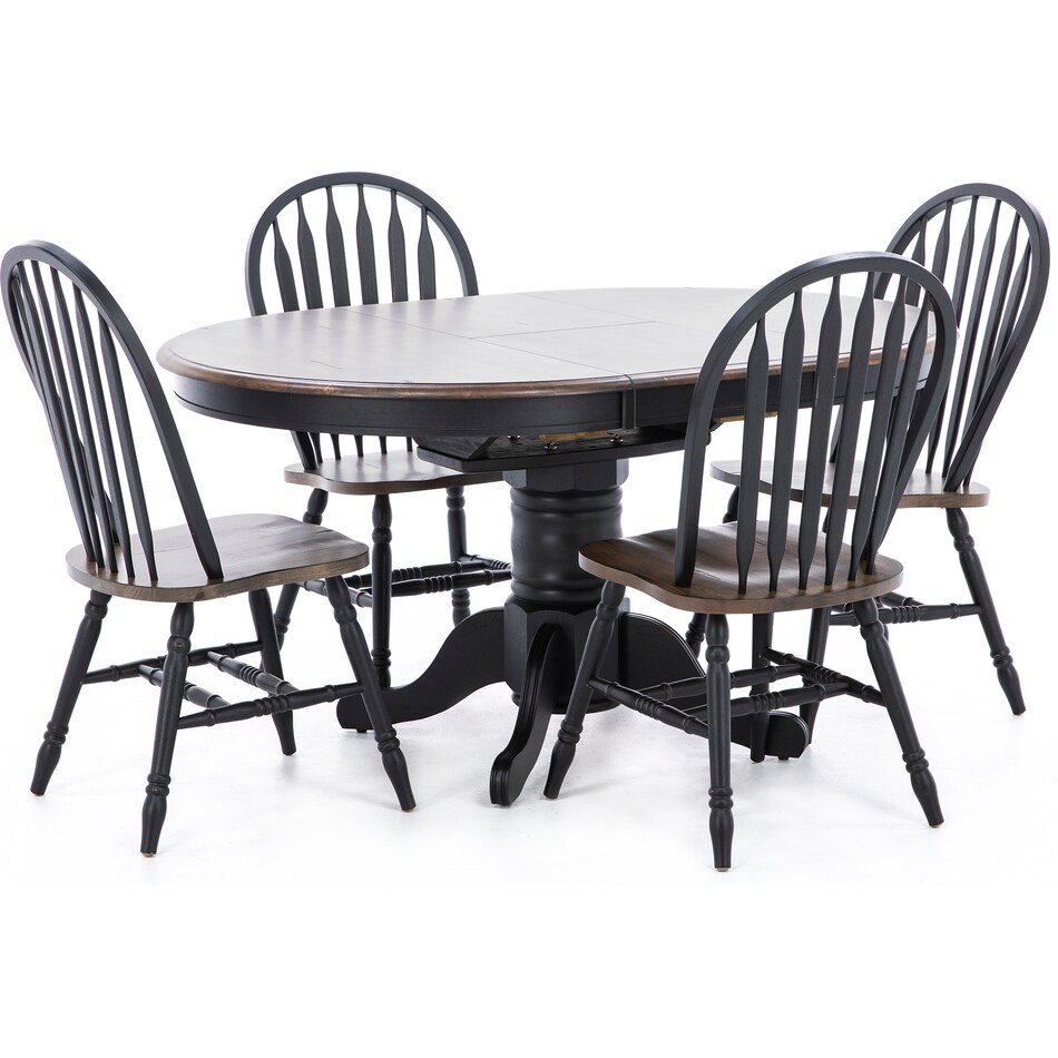 lbty distressed standard height round oval pkb  