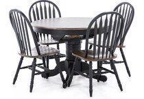 lbty distressed standard height round oval pkb  