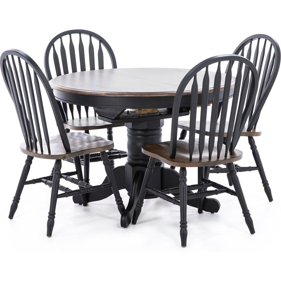 lbty distressed standard height round oval pkb  