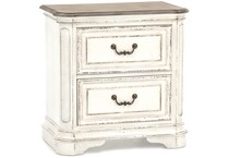 lbty distressed two drawer   