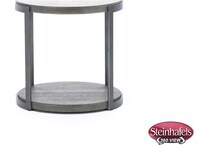 lbty grey end table  image   