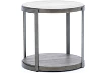 lbty grey end table   