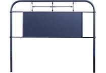 lbty navy queen bed headboard   