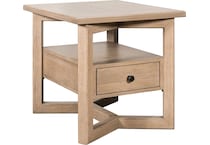 lbty tan end table prp  