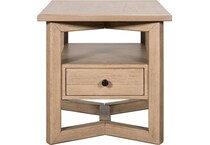 lbty tan end table prp  