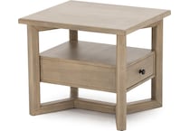 lbty tan end table prp  