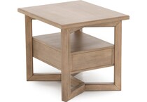 lbty tan end table prp  