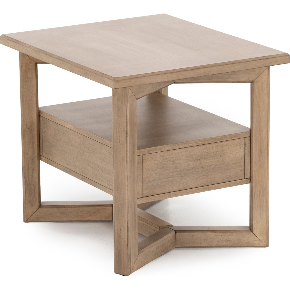 lbty tan end table prp  