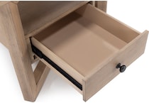 lbty tan end table prp  