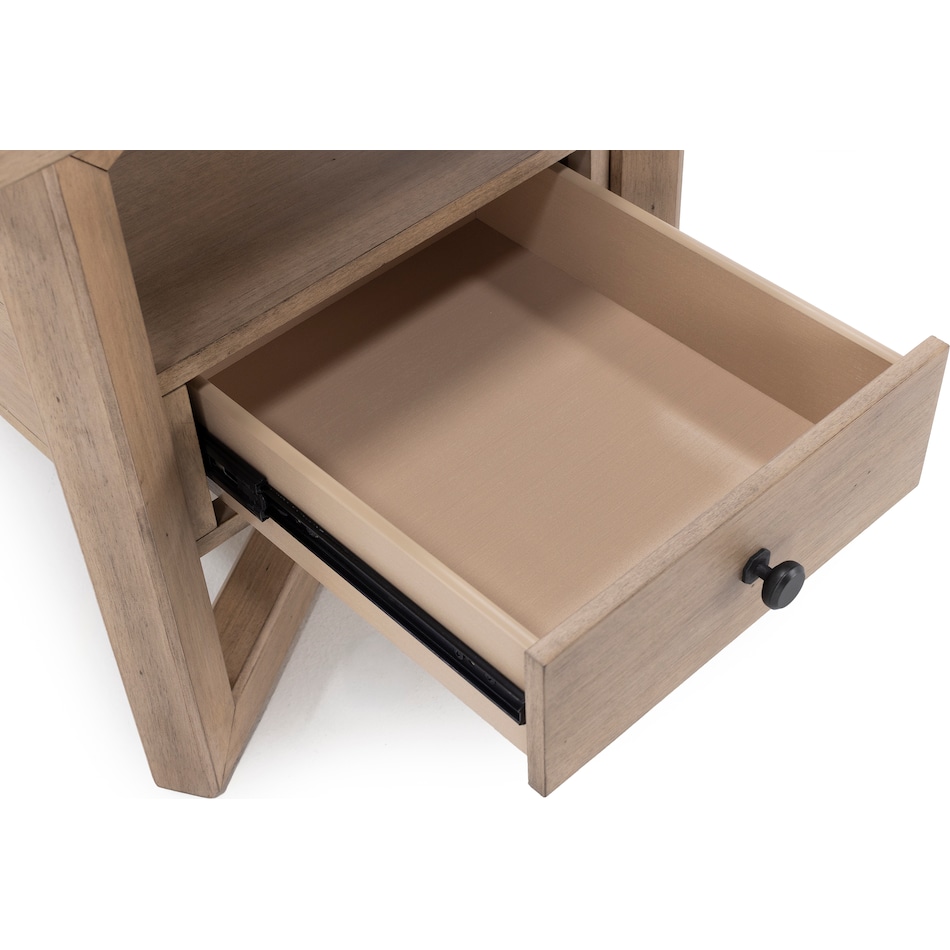 lbty tan end table prp  