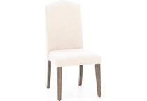 lbty tan standard height side chair   