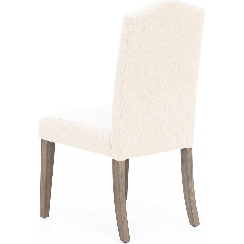 lbty tan standard height side chair   