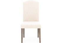 lbty tan standard height side chair   