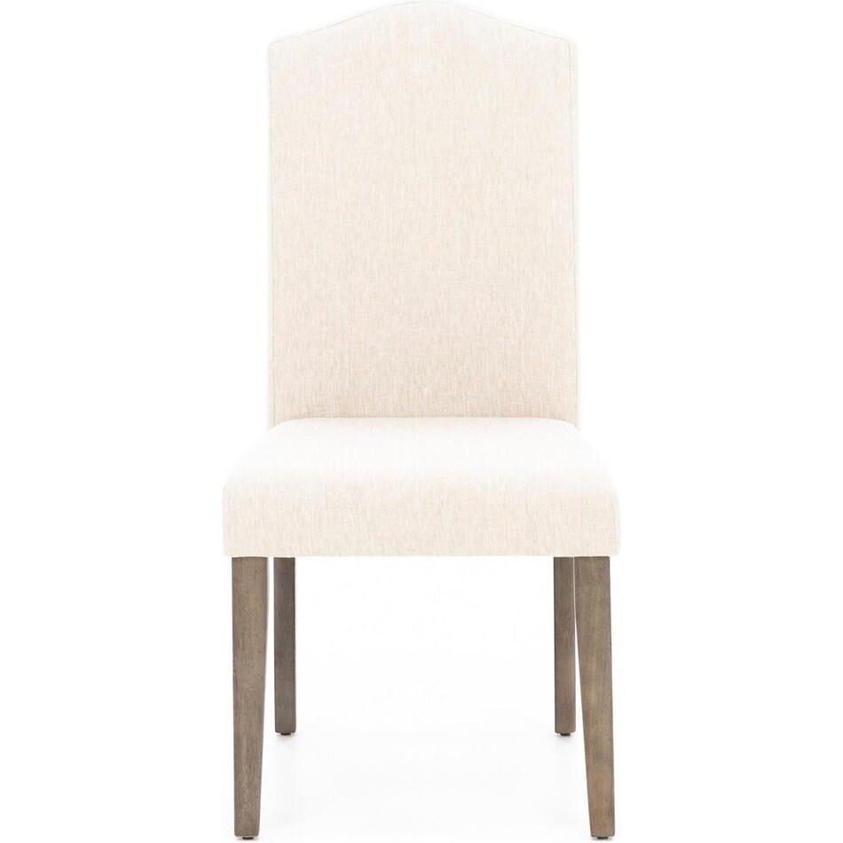 lbty tan standard height side chair   