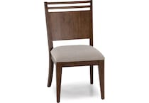 lbty vermont brown inch standard seat height side chair   