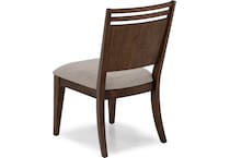 lbty vermont brown inch standard seat height side chair   