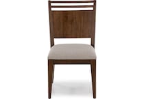lbty vermont brown inch standard seat height side chair   