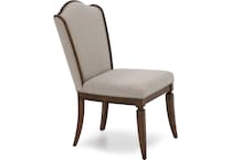lbty warm antique inch standard seat height side chair   