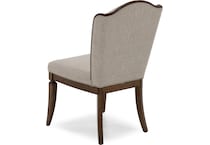 lbty warm antique inch standard seat height side chair   