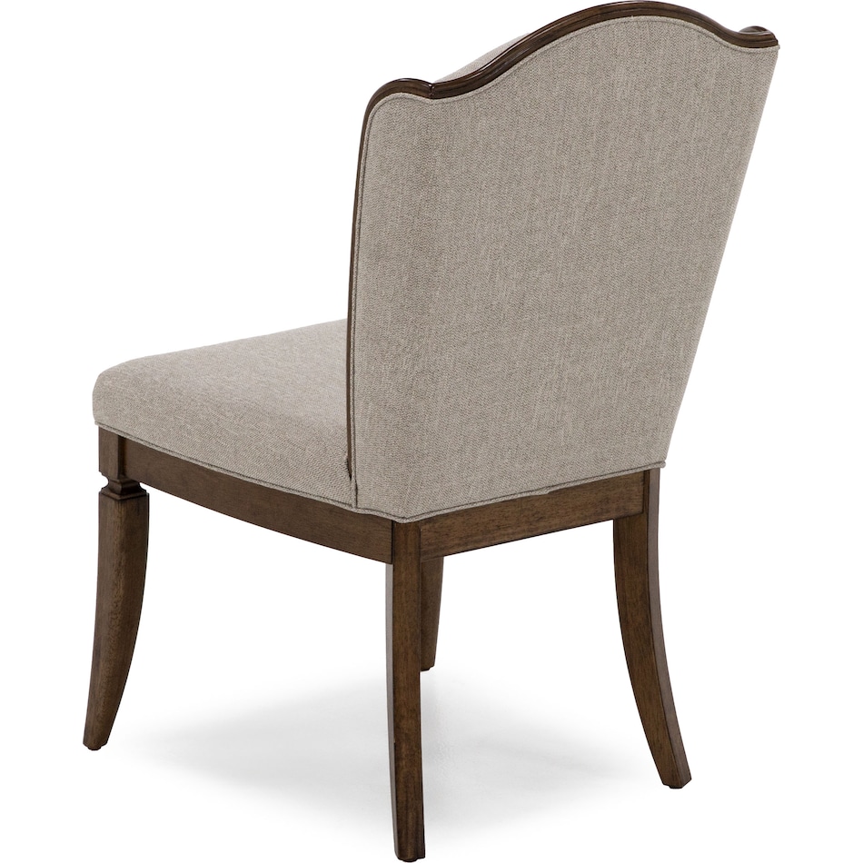 lbty warm antique inch standard seat height side chair   