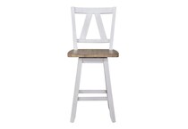 lbty weathered white & sandstone  inchcounter seat height stool   