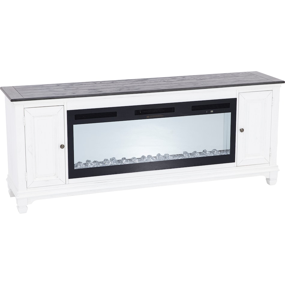 lbty white and charcoal finish console alp  