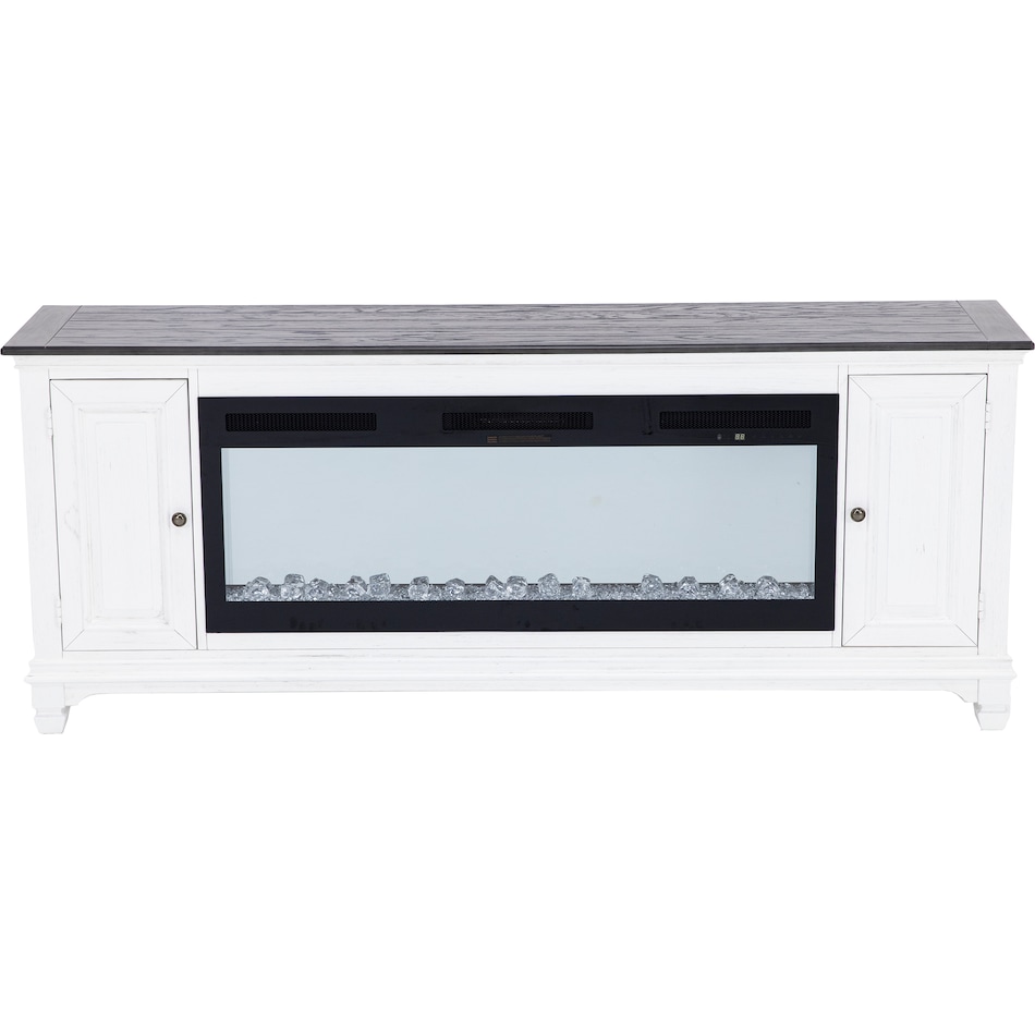 lbty white and charcoal finish console alp  