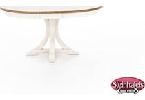 lbty white inch standard height round oval  image   