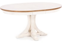 lbty white inch standard height round oval   