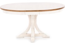 lbty white inch standard height round oval   
