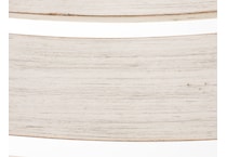 lbty white inch standard height round oval   