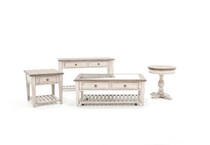 lbty white chairside table   