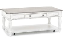 lbty white cocktail table   