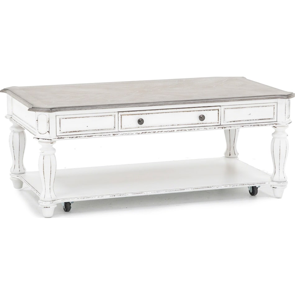 lbty white cocktail table   