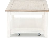 lbty white cocktail table   