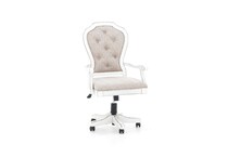 lbty white desk chair   