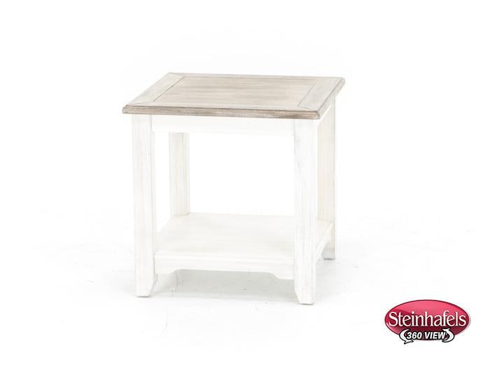 lbty white end table  image   