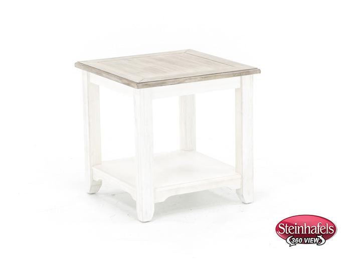 lbty white end table  image   