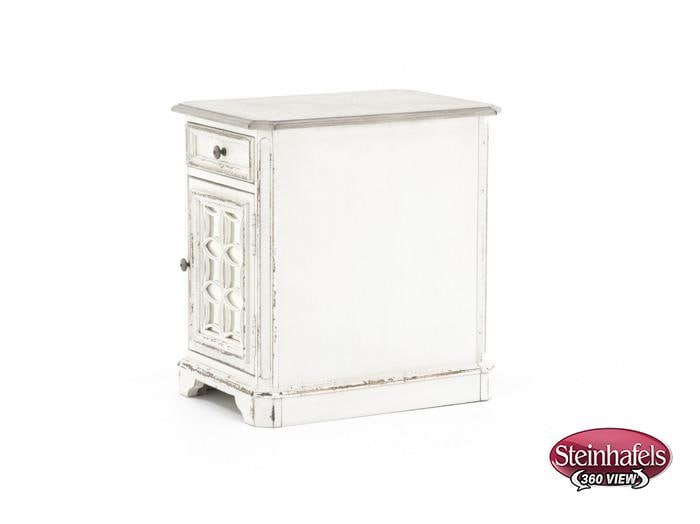 lbty white end table  image   