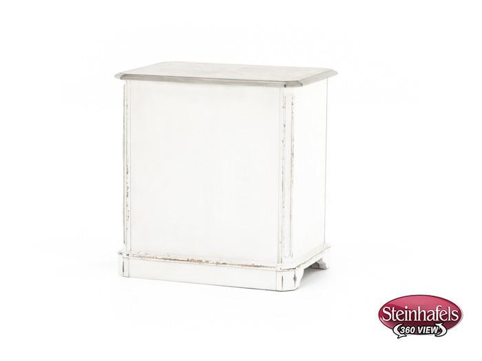 lbty white end table  image   